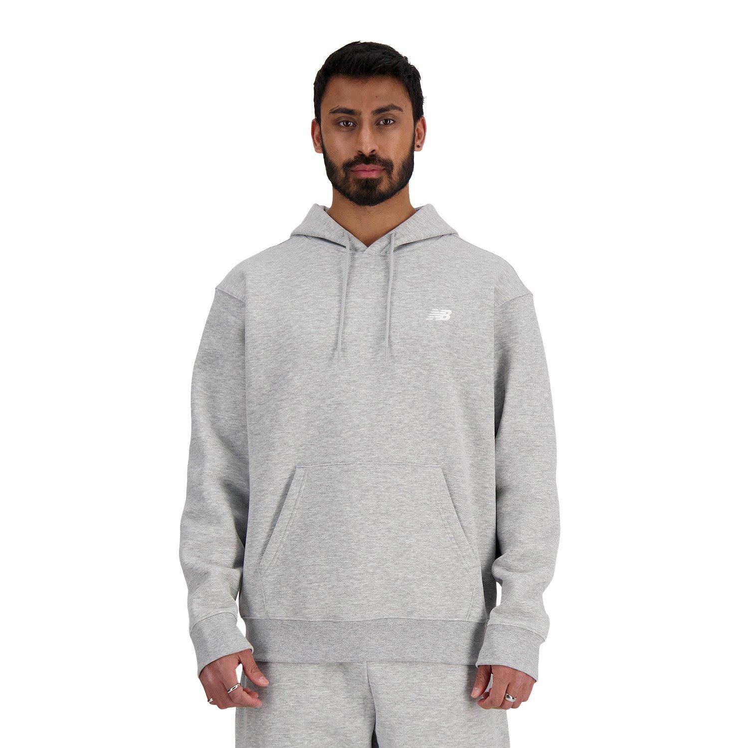 New Balance Men's Sport Essentials Fleece Pullover Hoodie - Grey
